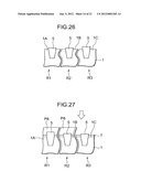 METHOD OF MANUFACTURING SEMICONDUCTOR DEVICE WHICH A PLURALITY OF TYPES OF     TRANSISTORS ARE MOUNTED diagram and image