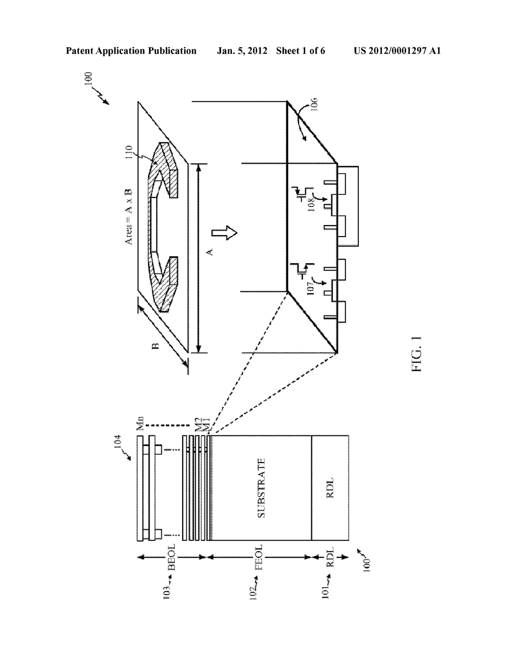 Techniques for Placement of Active and Passive Devices within a Chip - diagram, schematic, and image 02