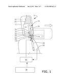 STOWABLE ACTIVE MATERIAL ACTUATED REAR SEAT HEADREST diagram and image