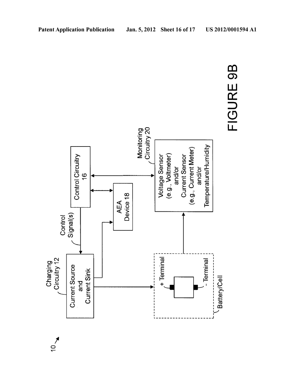 Method and Circuitry to Recover Energy from Discharge Signals of a     Charging Operation of a Battery/Cell - diagram, schematic, and image 17