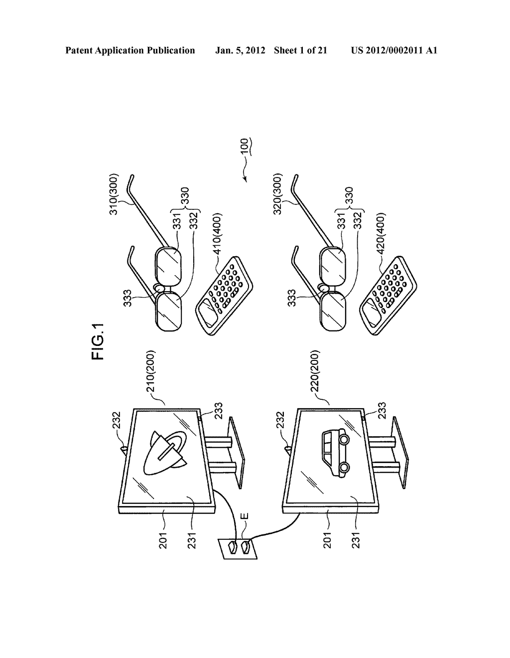 DISPLAY DEVICE AND VIDEO SYSTEM - diagram, schematic, and image 02