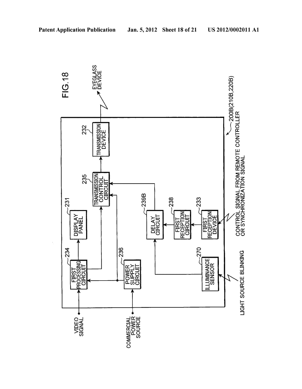 DISPLAY DEVICE AND VIDEO SYSTEM - diagram, schematic, and image 19