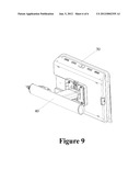 Vehicle-Mounted Electronic Product with Magnetic Connector and its     Mounting Bracket diagram and image