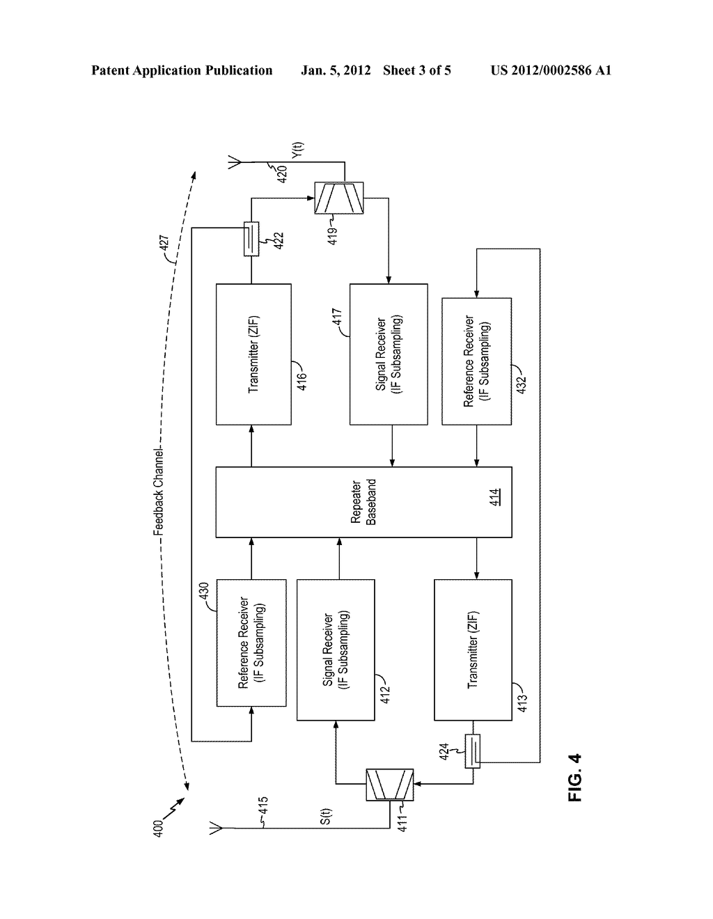 HYBRID RADIO ARCHITECTURE FOR REPEATERS USING RF CANCELLATION REFERENCE - diagram, schematic, and image 04