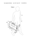 Radiographic image capturing apparatus and radiographic image capturing     system diagram and image