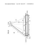 Radiographic image capturing apparatus and radiographic image capturing     system diagram and image