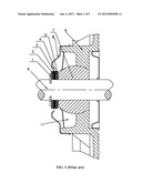 SHOCK ABSORPRION DEVICE FOR MOTOR BEARING SYSTEM diagram and image