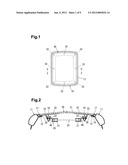 FASTENING STRUCTURE OF RESIN MEMBER diagram and image