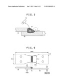 FILLET WELD JOINT AND METHOD FOR GAS SHIELDED ARC WELDING diagram and image