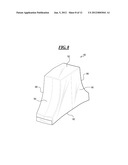 Paddle Style Land Fill Compactor Wheel Tip diagram and image