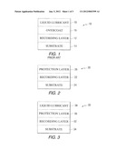 Recording Media Having a Nanocomposite Protection Layer and Method of     Making Same diagram and image