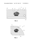 Method For Producing A Porcelain Enamel Logo On A Porcelain Enamel     Background On A Grill Component With Preselected Colors diagram and image