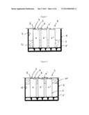 BATTERY OF ELECTROCHEMICAL GENERATORS COMPRISING A FOAM AS INTER-GENERATOR     FILLER MATERIAL diagram and image