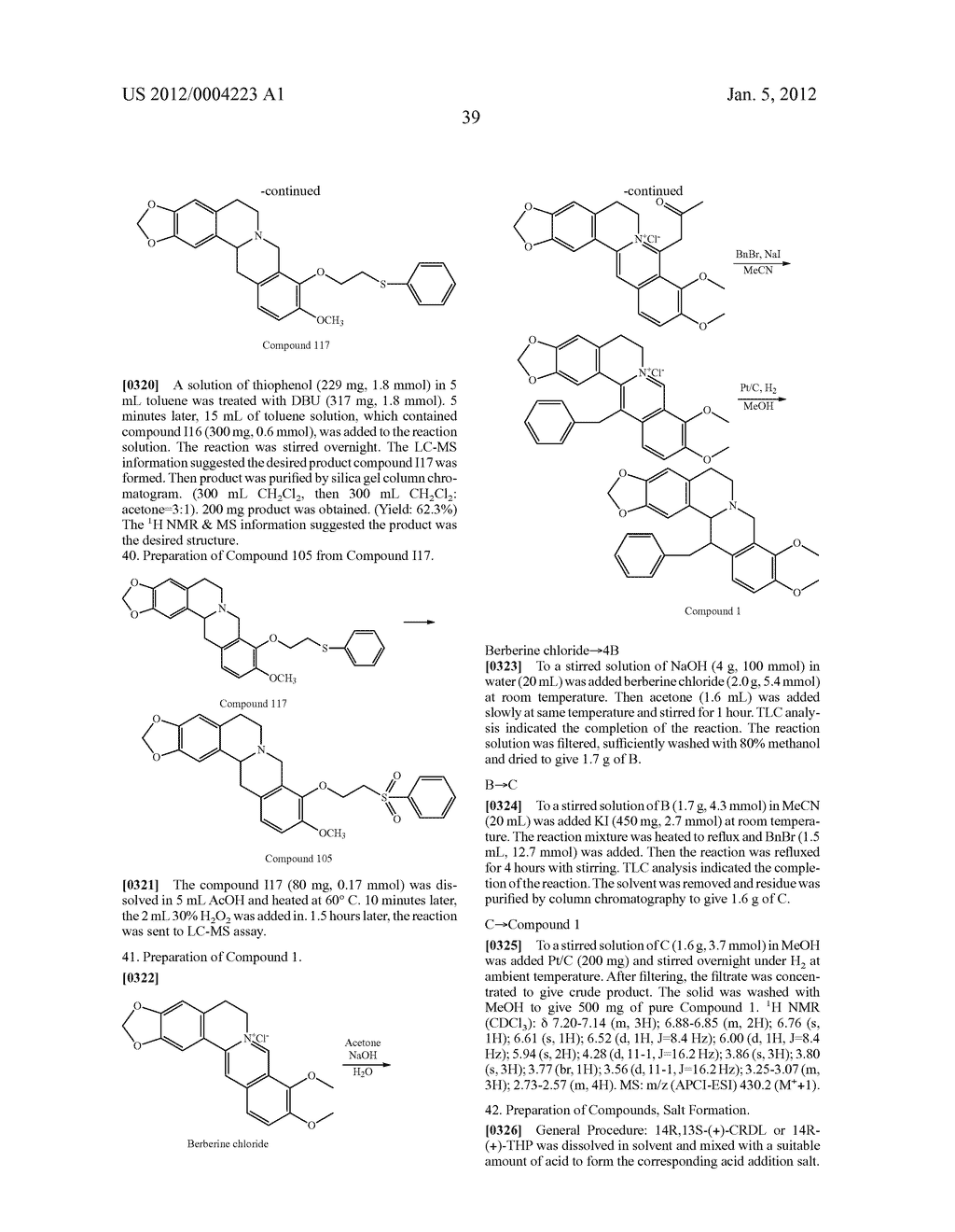 COMPOUNDS, COMPOSITIONS AND METHODS FOR REDUCING LIPID LEVELS - diagram, schematic, and image 54