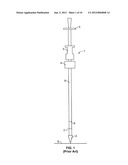 DEVICE AND METHODS FOR USE OF A DYNAMIC CONE PENETROMETER FOR EVALUATING     SOIL COMPACTION diagram and image