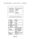 Method and User Interface for Downloading Audio and Video Content Filters     to a Media Player diagram and image