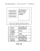 Method and User Interface for Downloading Audio and Video Content Filters     to a Media Player diagram and image