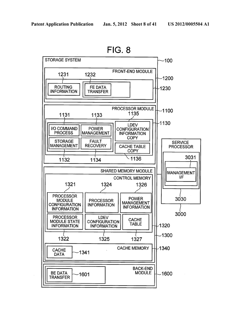 STORAGE SYSTEM COMPRISING FUNCTION FOR REDUCING POWER CONSUMPTION - diagram, schematic, and image 09