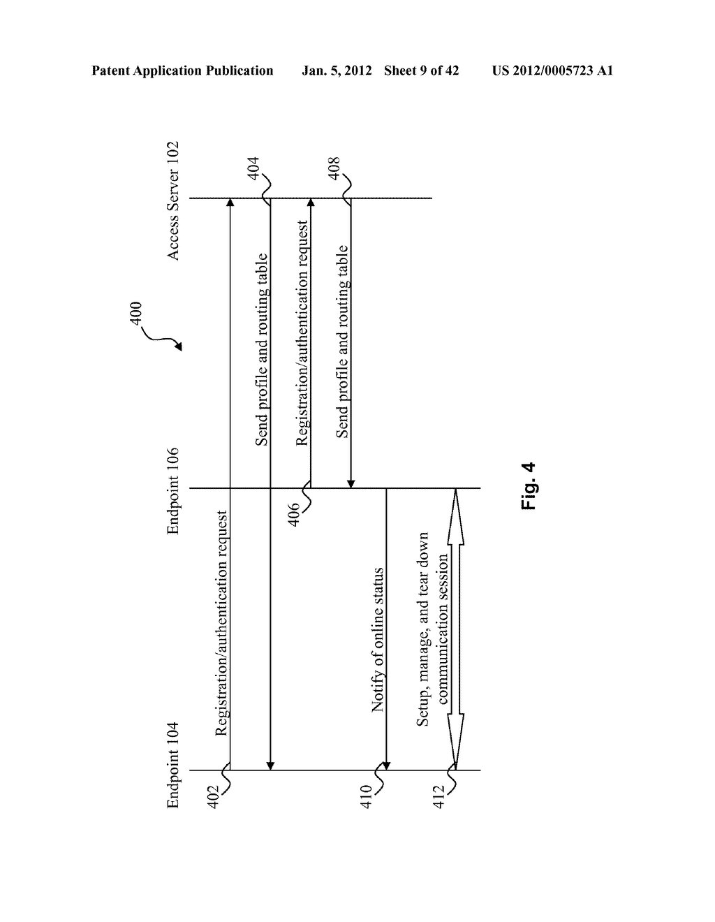 SYSTEM AND METHOD FOR CONCURRENT SESSIONS IN A PEER-TO-PEER HYBRID     COMMUNICATIONS NETWORK - diagram, schematic, and image 10