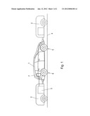 Method and test platform for developing a motor vehicle with several     powered axles diagram and image