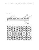 OPTICAL LAYER FOR LIGHT CONTROL TYPE SOLAR PHOTOVOLTAIC MODULE, LIGHT     CONTROL TYPE SOLAR PHOTOVOLTAIC MODULE, AND LIGHT CONTROL TYPE SOLAR     PHOTOVOLTAIC PANEL diagram and image