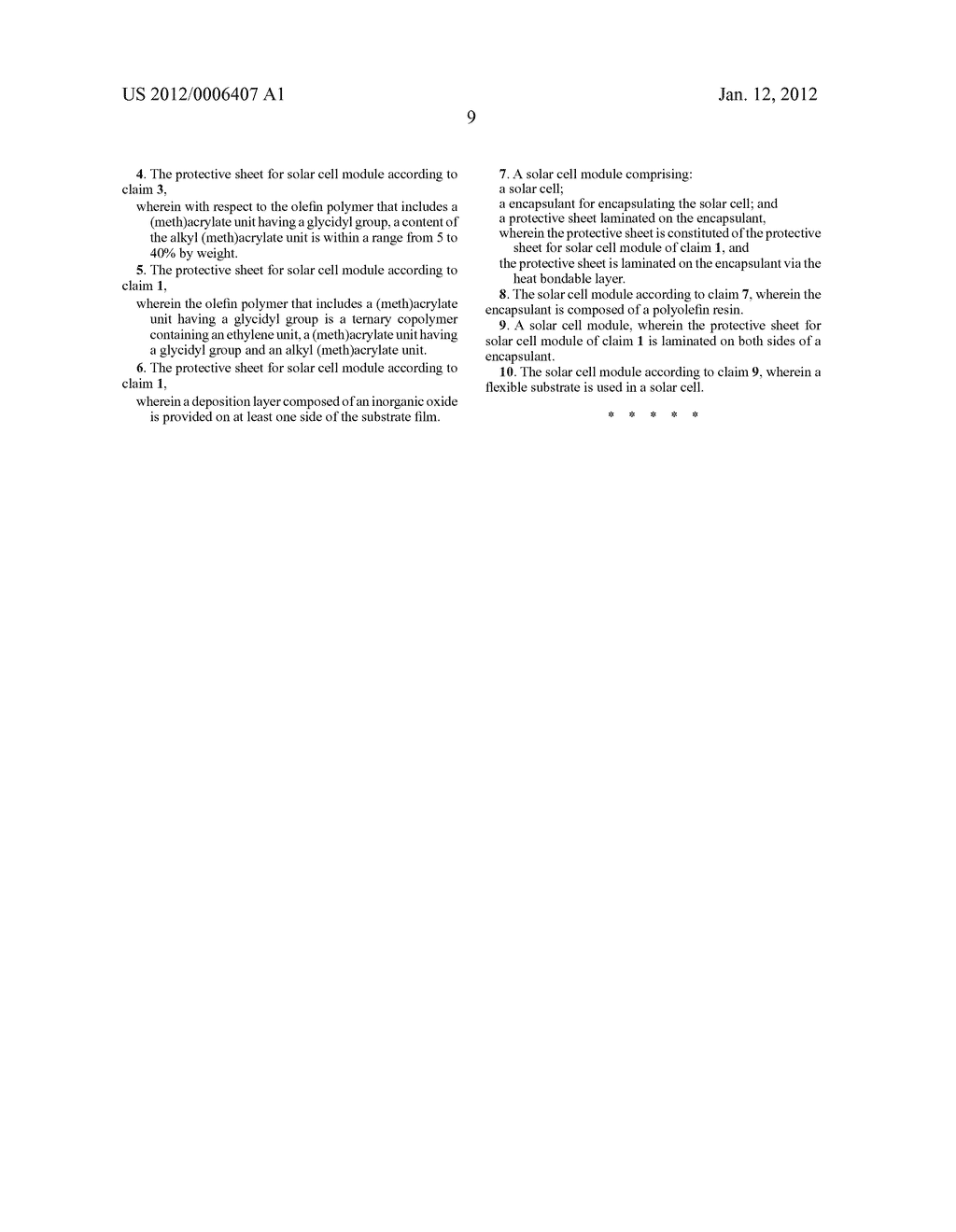 PROTECTIVE SHEET FOR SOLAR CELL MODULE AND SOLAR CELL MODULE INCLUDING THE     SAME - diagram, schematic, and image 13