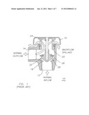 Anti-backflow vacuum breaker valve diagram and image