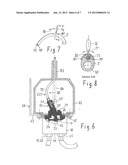 WATER FITTING WITH A CARTRIDGE UNDER THE SANITARY CERAMIC diagram and image