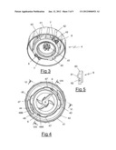 Working Vessel Including a Removable Collar and Electric Household     Appliance for Culinary Preparation Equipped with Such a Vessel diagram and image