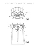 Working Vessel Including a Removable Collar and Electric Household     Appliance for Culinary Preparation Equipped with Such a Vessel diagram and image