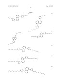 NOVEL LIQUID-CRYSTALLINE COMPOUND AND ORGANIC SEMICONDUCTOR DEVICE     CONTAINING THE COMPOUND diagram and image