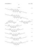 NOVEL LIQUID-CRYSTALLINE COMPOUND AND ORGANIC SEMICONDUCTOR DEVICE     CONTAINING THE COMPOUND diagram and image