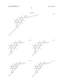 NOVEL LIQUID-CRYSTALLINE COMPOUND AND ORGANIC SEMICONDUCTOR DEVICE     CONTAINING THE COMPOUND diagram and image