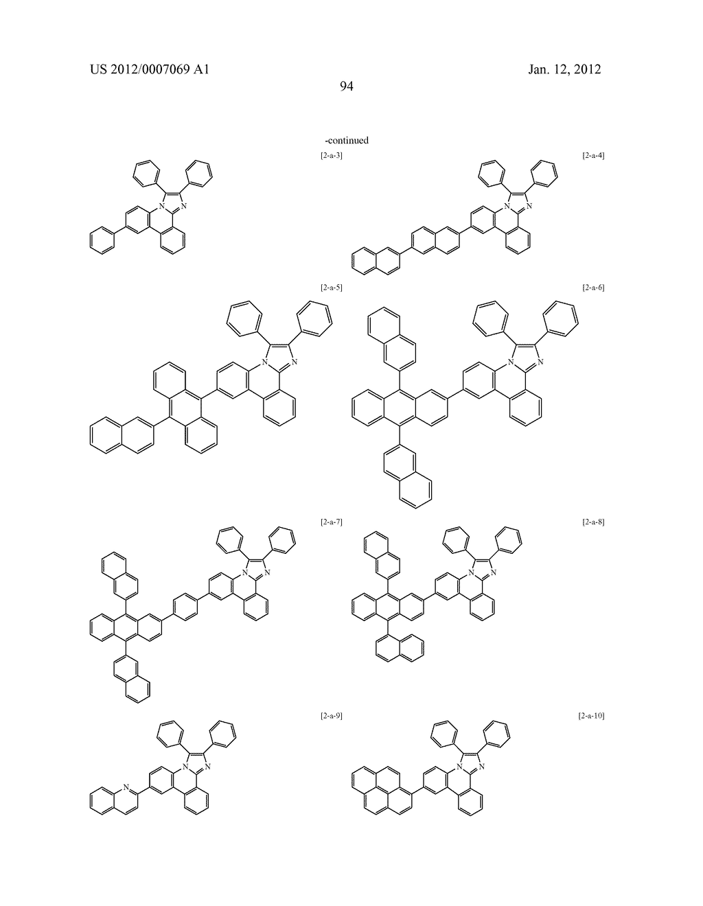 NOVEL NITROGEN-CONTAINING HETEROCYCLIC COMPOUND AND ORGANIC ELECTRONIC     DEVICE USING THE SAME - diagram, schematic, and image 110