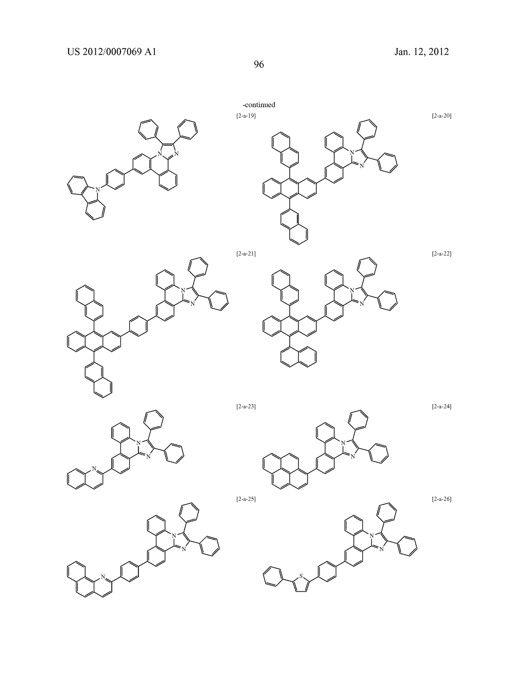NOVEL NITROGEN-CONTAINING HETEROCYCLIC COMPOUND AND ORGANIC ELECTRONIC     DEVICE USING THE SAME - diagram, schematic, and image 112