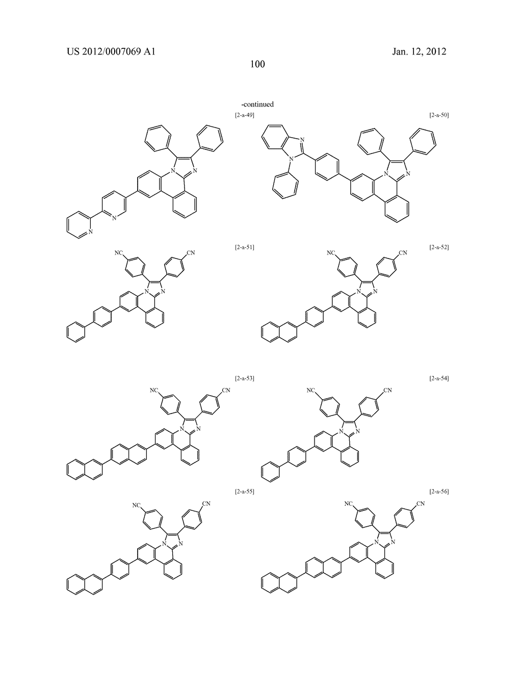 NOVEL NITROGEN-CONTAINING HETEROCYCLIC COMPOUND AND ORGANIC ELECTRONIC     DEVICE USING THE SAME - diagram, schematic, and image 116