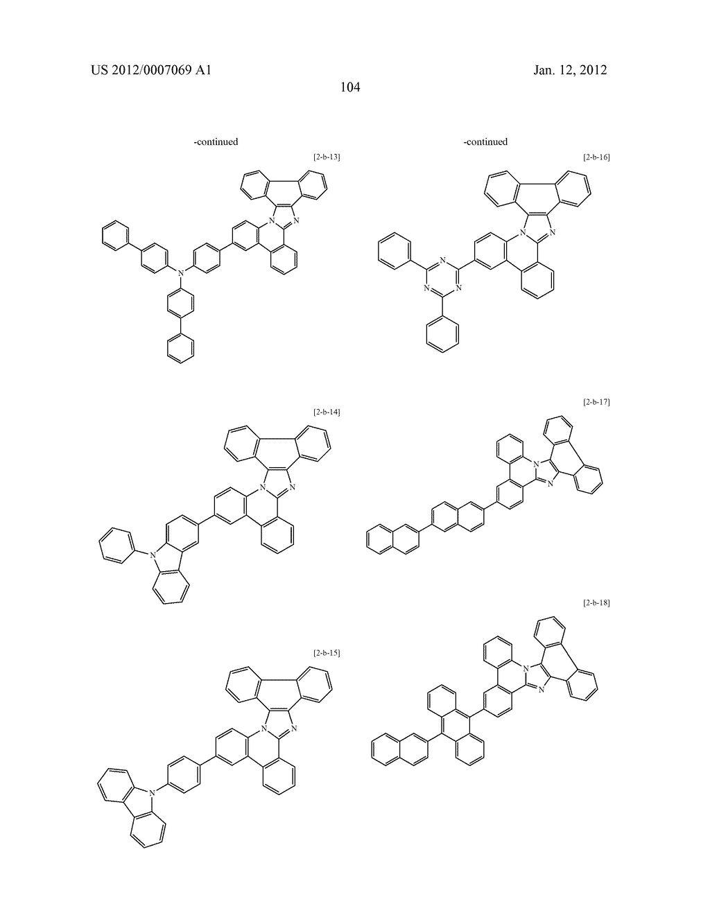 NOVEL NITROGEN-CONTAINING HETEROCYCLIC COMPOUND AND ORGANIC ELECTRONIC     DEVICE USING THE SAME - diagram, schematic, and image 120