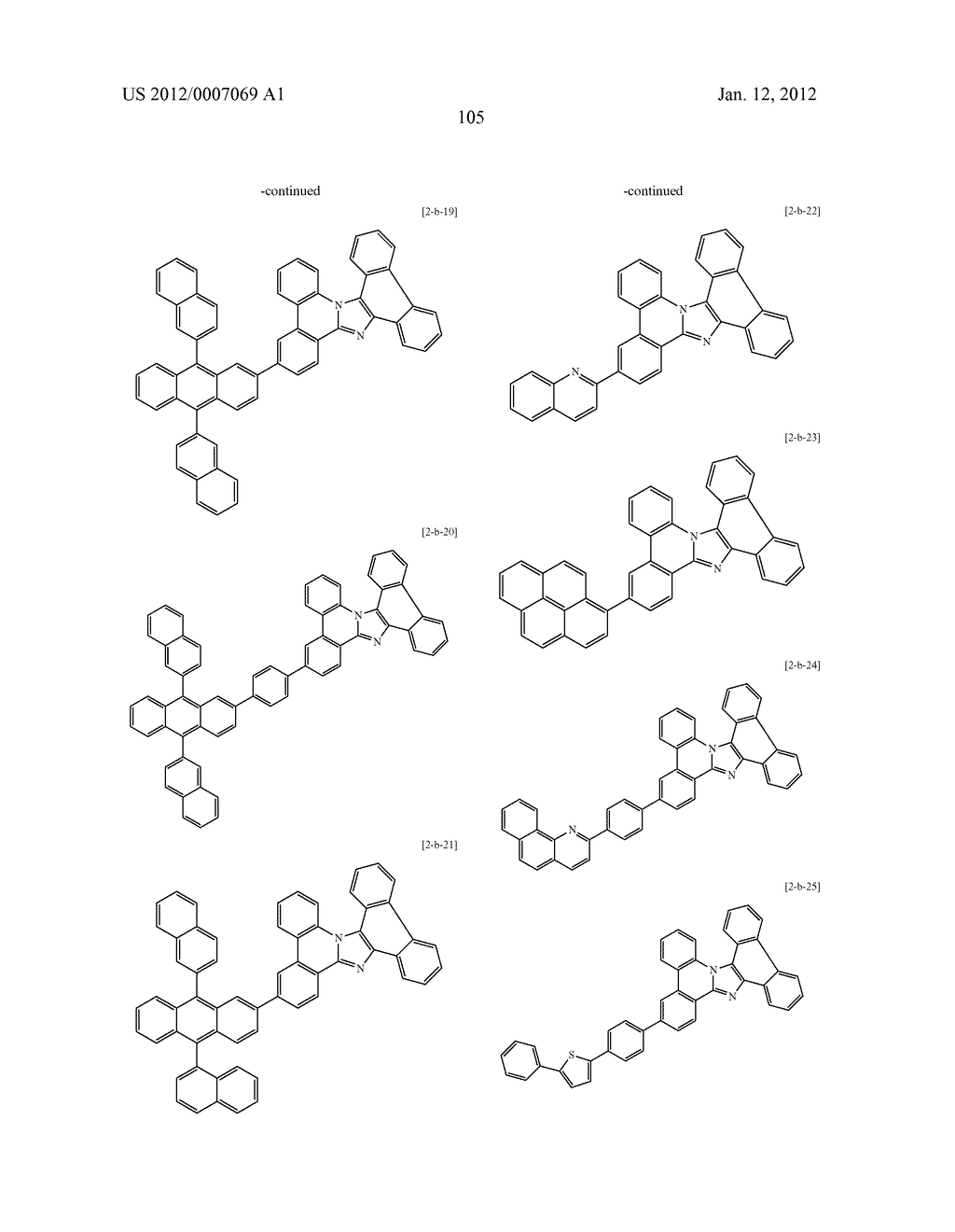 NOVEL NITROGEN-CONTAINING HETEROCYCLIC COMPOUND AND ORGANIC ELECTRONIC     DEVICE USING THE SAME - diagram, schematic, and image 121