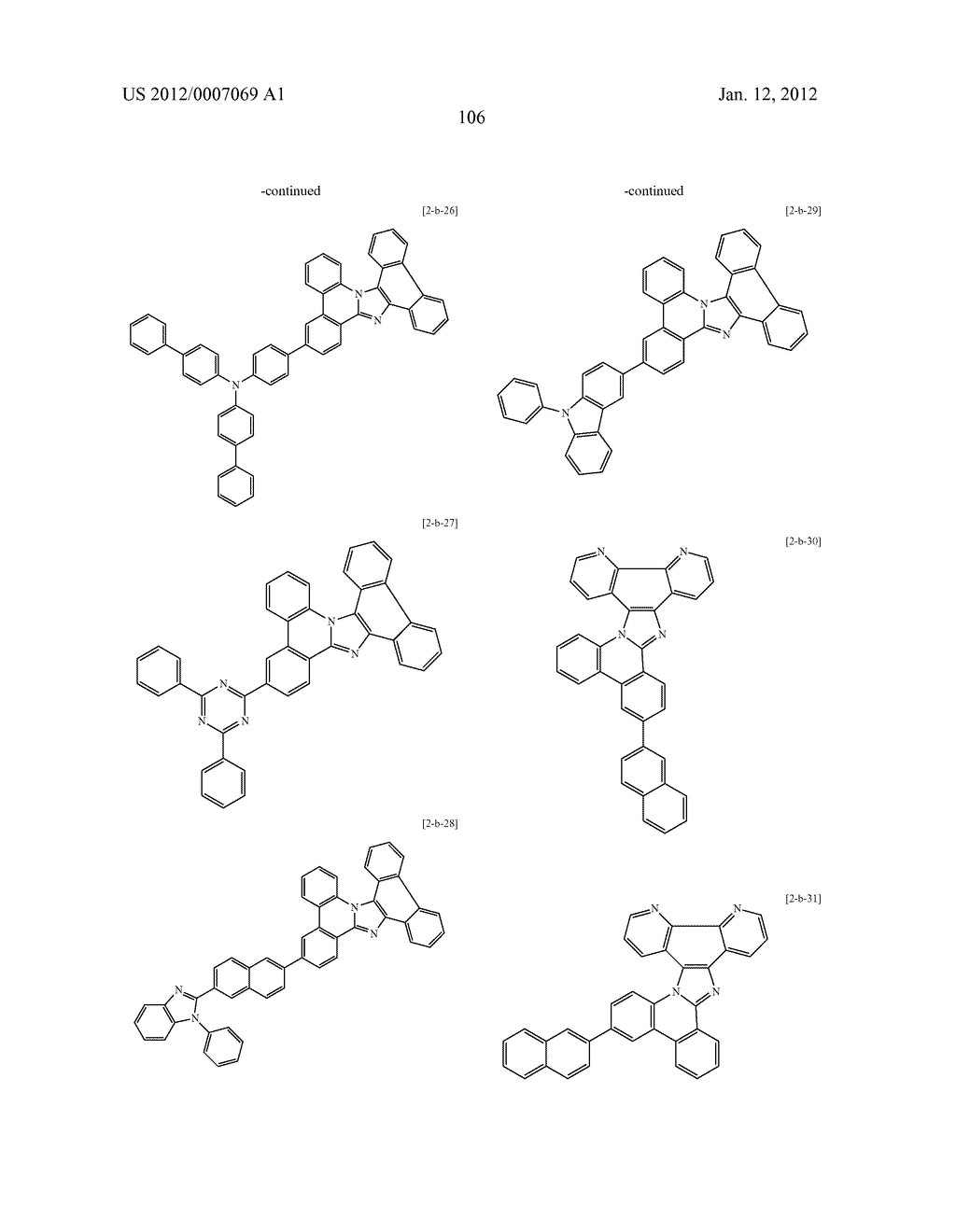 NOVEL NITROGEN-CONTAINING HETEROCYCLIC COMPOUND AND ORGANIC ELECTRONIC     DEVICE USING THE SAME - diagram, schematic, and image 122