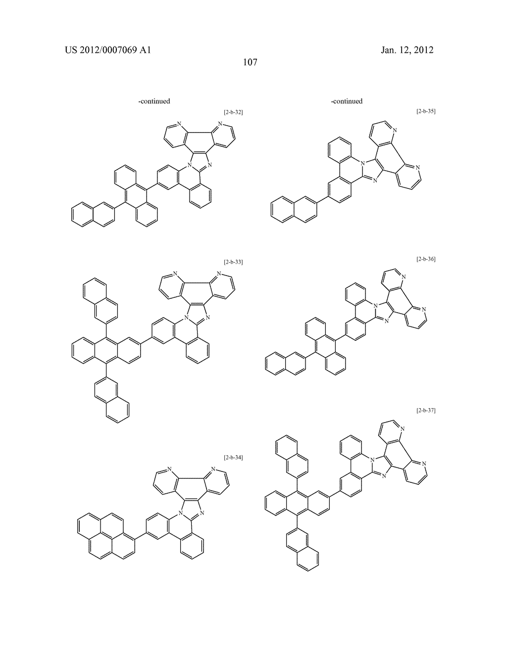 NOVEL NITROGEN-CONTAINING HETEROCYCLIC COMPOUND AND ORGANIC ELECTRONIC     DEVICE USING THE SAME - diagram, schematic, and image 123