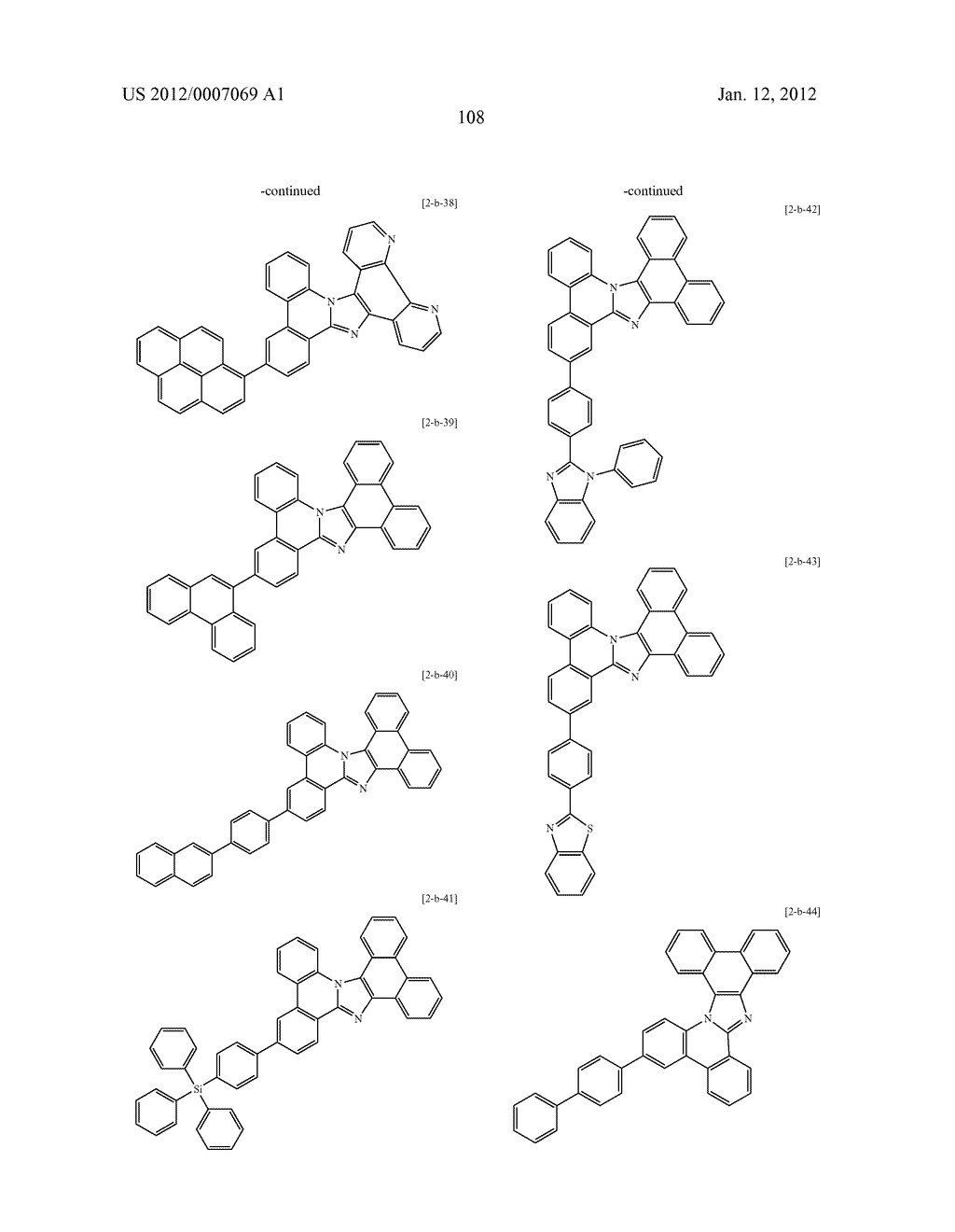 NOVEL NITROGEN-CONTAINING HETEROCYCLIC COMPOUND AND ORGANIC ELECTRONIC     DEVICE USING THE SAME - diagram, schematic, and image 124