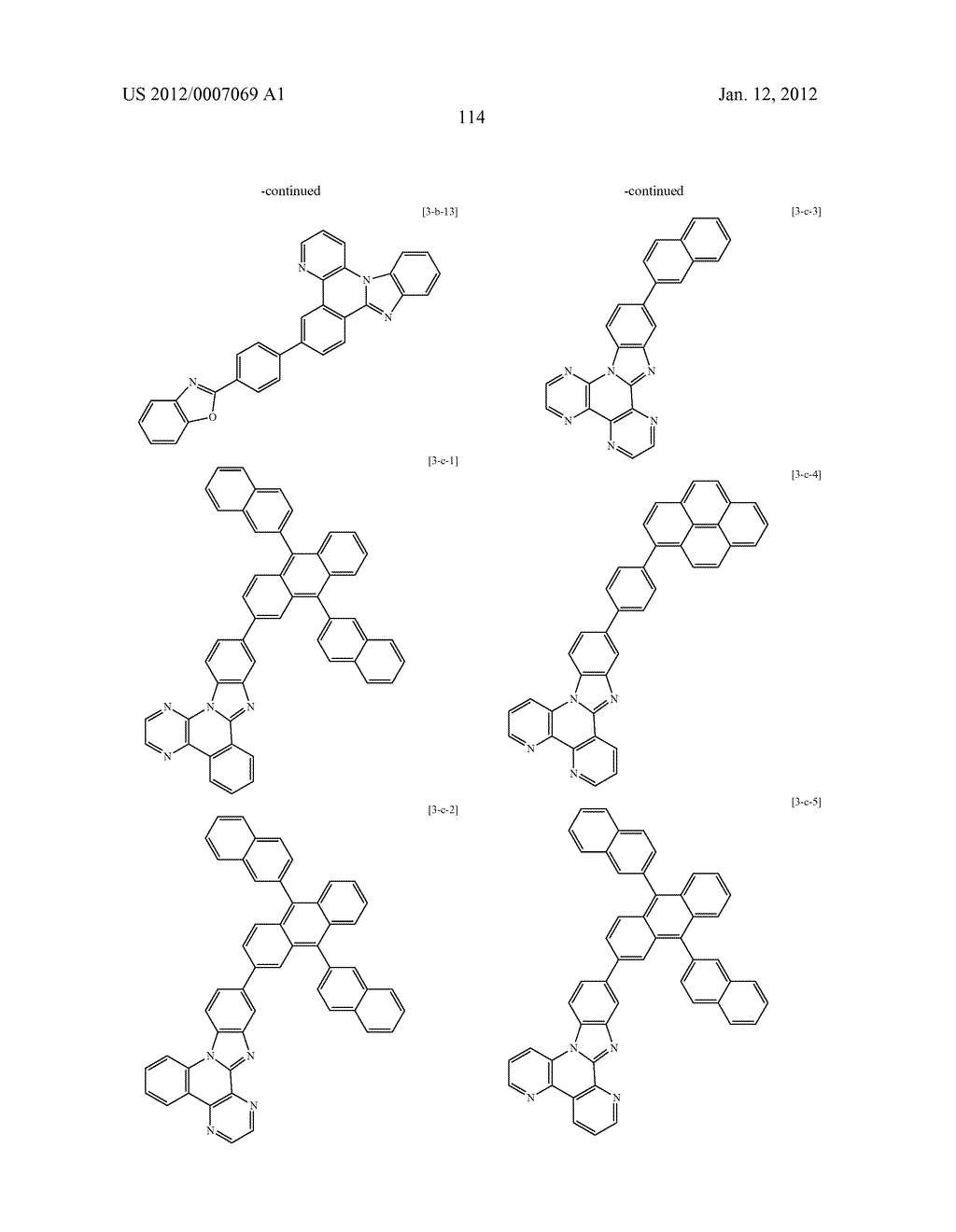 NOVEL NITROGEN-CONTAINING HETEROCYCLIC COMPOUND AND ORGANIC ELECTRONIC     DEVICE USING THE SAME - diagram, schematic, and image 130