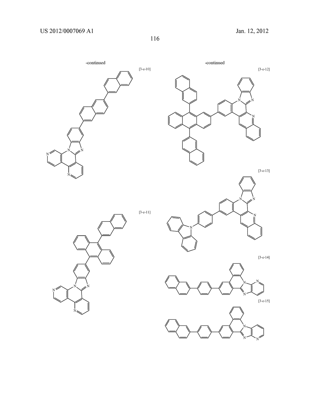NOVEL NITROGEN-CONTAINING HETEROCYCLIC COMPOUND AND ORGANIC ELECTRONIC     DEVICE USING THE SAME - diagram, schematic, and image 132