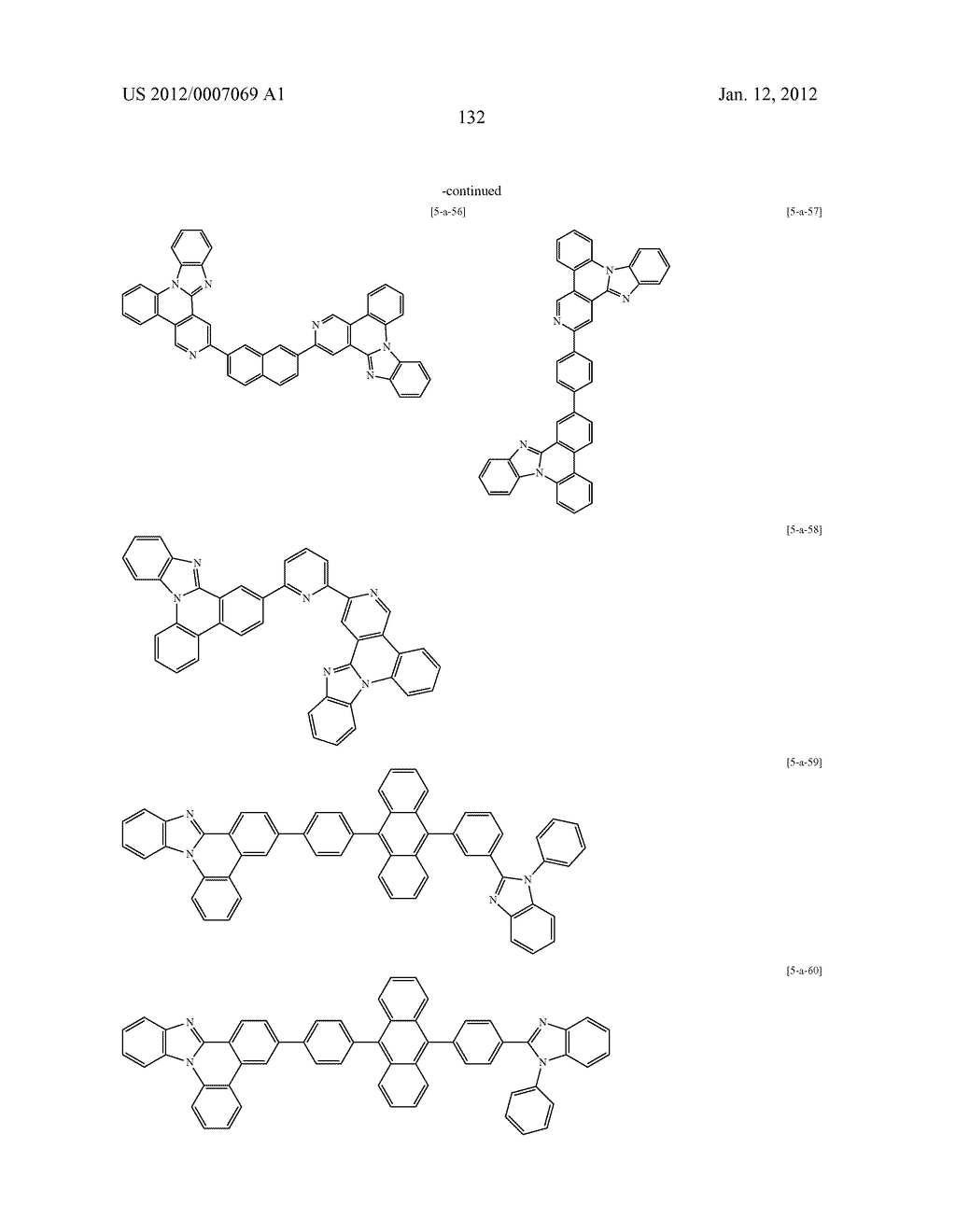 NOVEL NITROGEN-CONTAINING HETEROCYCLIC COMPOUND AND ORGANIC ELECTRONIC     DEVICE USING THE SAME - diagram, schematic, and image 148