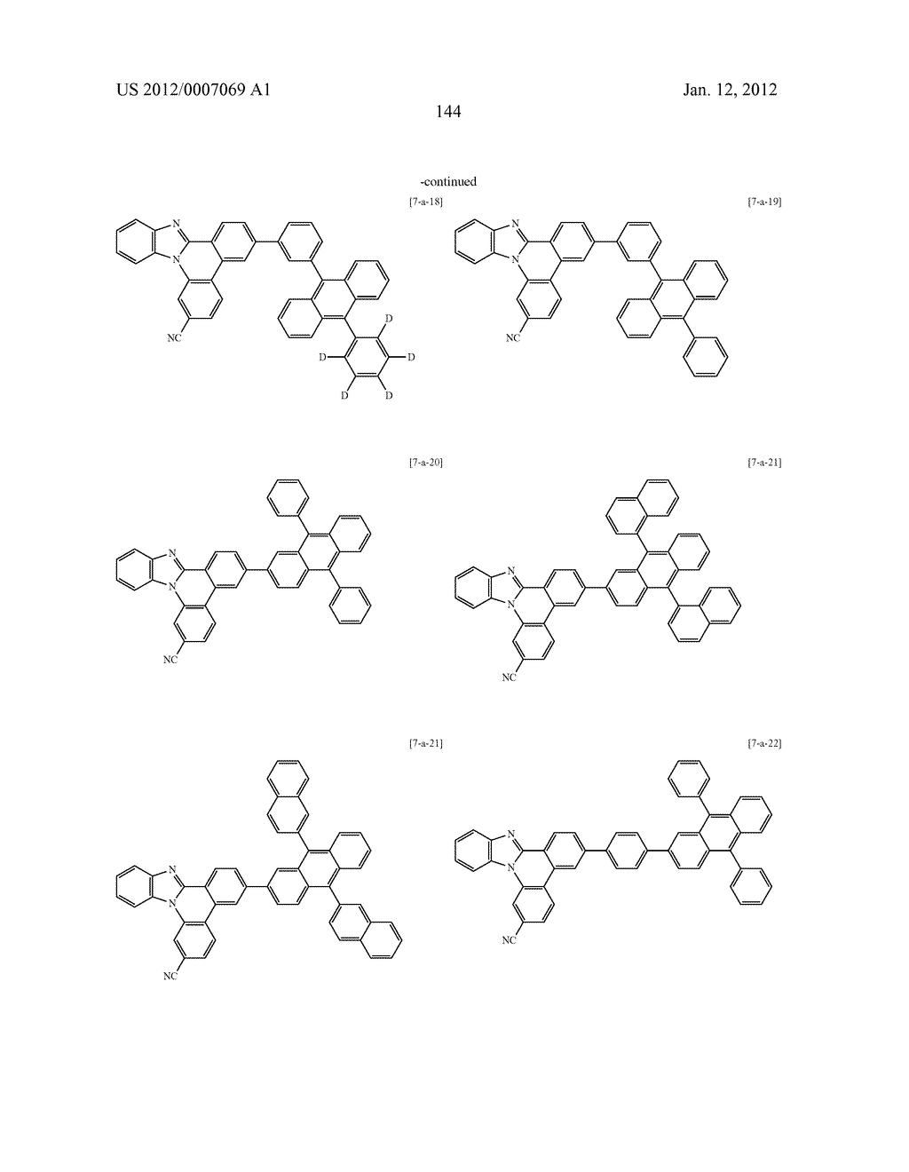 NOVEL NITROGEN-CONTAINING HETEROCYCLIC COMPOUND AND ORGANIC ELECTRONIC     DEVICE USING THE SAME - diagram, schematic, and image 160