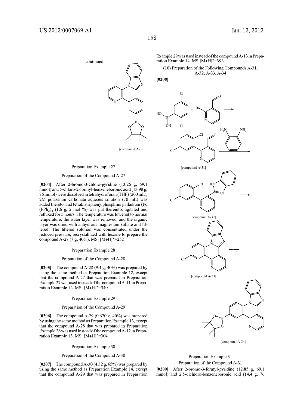 NOVEL NITROGEN-CONTAINING HETEROCYCLIC COMPOUND AND ORGANIC ELECTRONIC     DEVICE USING THE SAME - diagram, schematic, and image 174