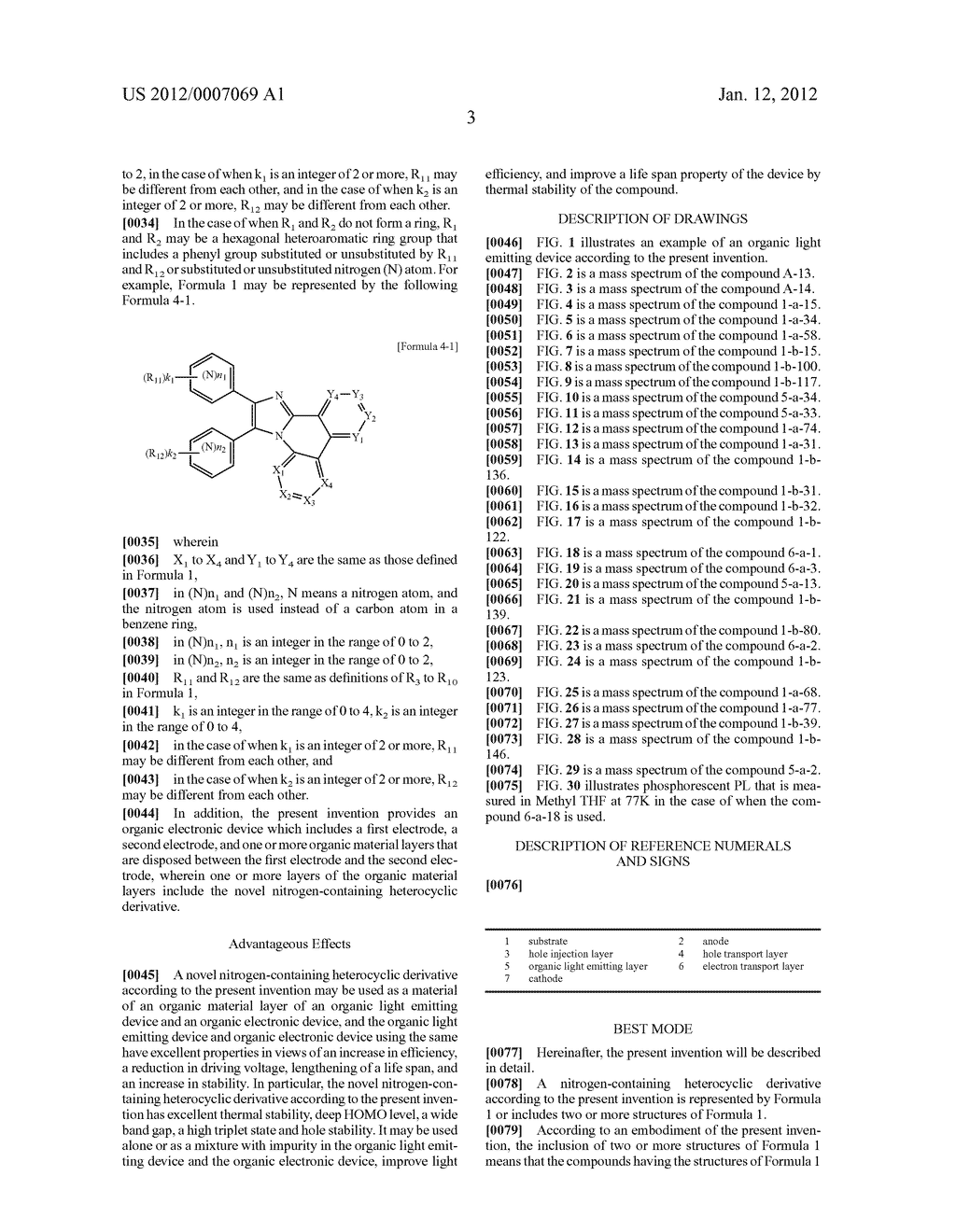 NOVEL NITROGEN-CONTAINING HETEROCYCLIC COMPOUND AND ORGANIC ELECTRONIC     DEVICE USING THE SAME - diagram, schematic, and image 19