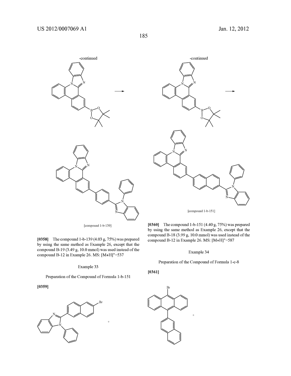 NOVEL NITROGEN-CONTAINING HETEROCYCLIC COMPOUND AND ORGANIC ELECTRONIC     DEVICE USING THE SAME - diagram, schematic, and image 201