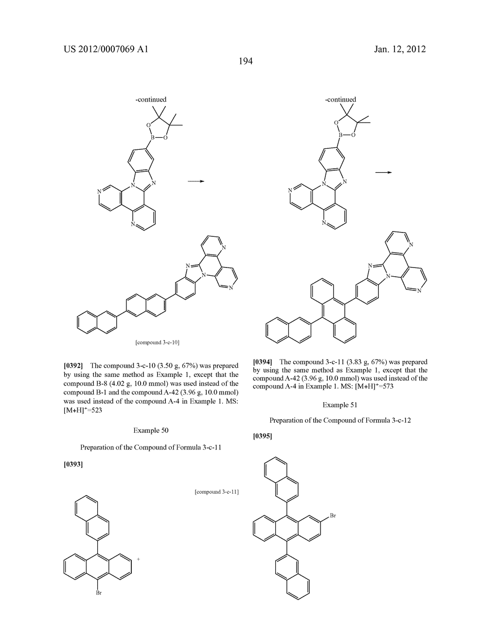 NOVEL NITROGEN-CONTAINING HETEROCYCLIC COMPOUND AND ORGANIC ELECTRONIC     DEVICE USING THE SAME - diagram, schematic, and image 210