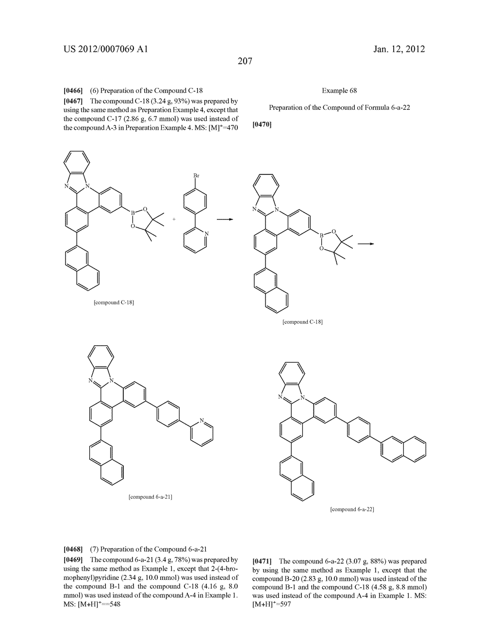 NOVEL NITROGEN-CONTAINING HETEROCYCLIC COMPOUND AND ORGANIC ELECTRONIC     DEVICE USING THE SAME - diagram, schematic, and image 223